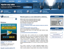 Tablet Screenshot of elektrickaenergia.sk